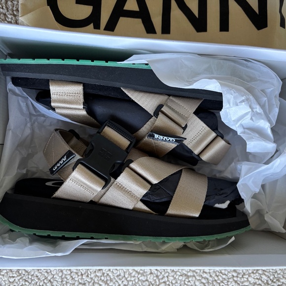 Ganni Performance Webbing sandals - Picture 9 of 10